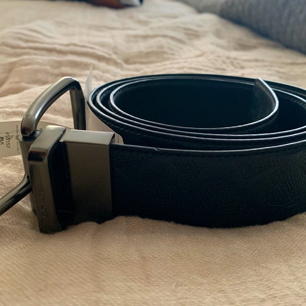 Men’s Coach Belt. Cut to size